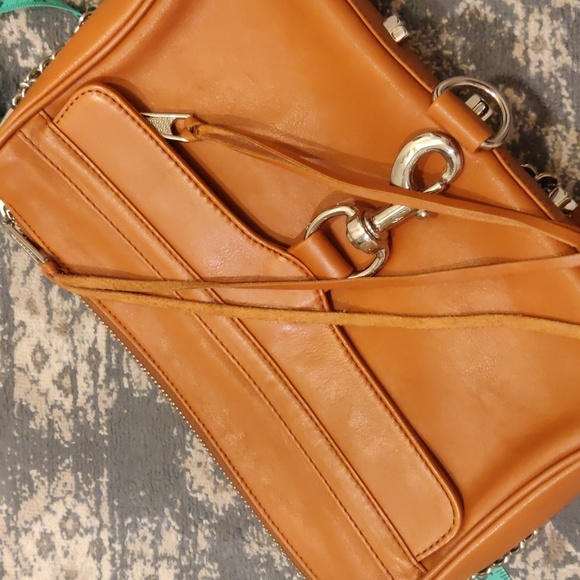 Caramel leather Rebecca Minkoff Large M.A.C. crossbody bag - Picture 12 of 16